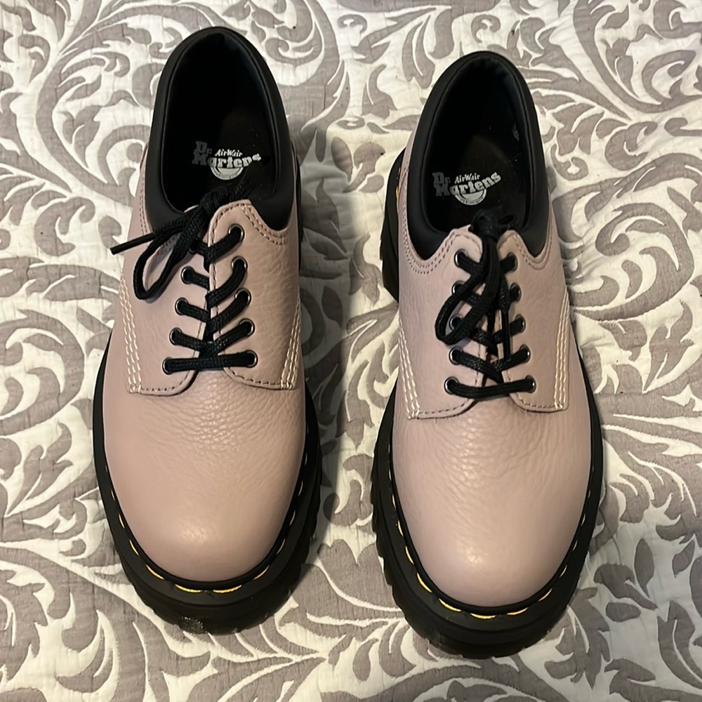 Dr. Martens 8053 Quad Pink Leather Shoes